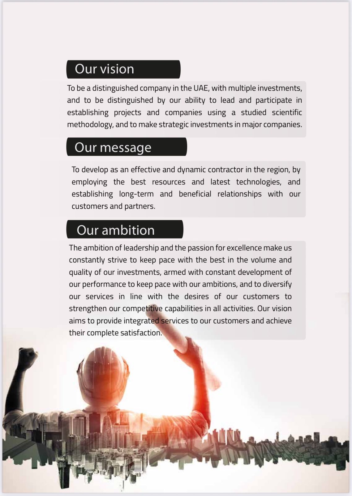 Al Enwan Al Awal Building Contracting